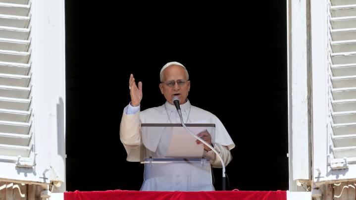 Pope demands end to the 'pandemic of arms' as he prays for victims of Minnesota school shooting