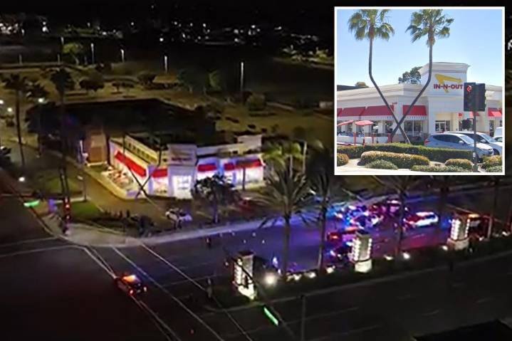 High-speed police chase ends in deadly shootout with homicide suspect outside California In