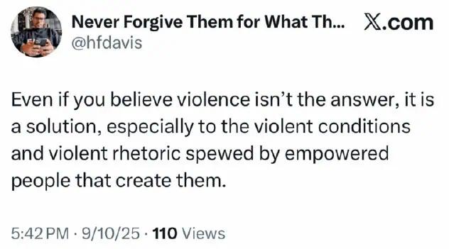 University Of Michigan Professor: Charlie Kirk’s Assassination Is A ‘Solution’ To 'Violent Rhetoric'