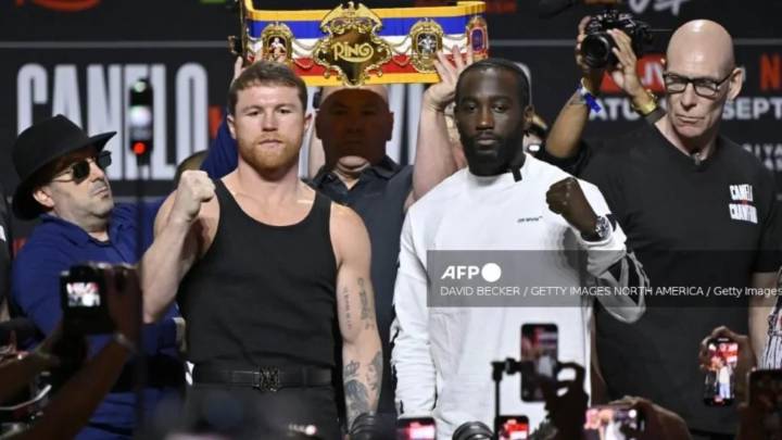 ¿Va por tele abierta? Aquí podrás ver la pelea del 'Canelo' vs Crawford