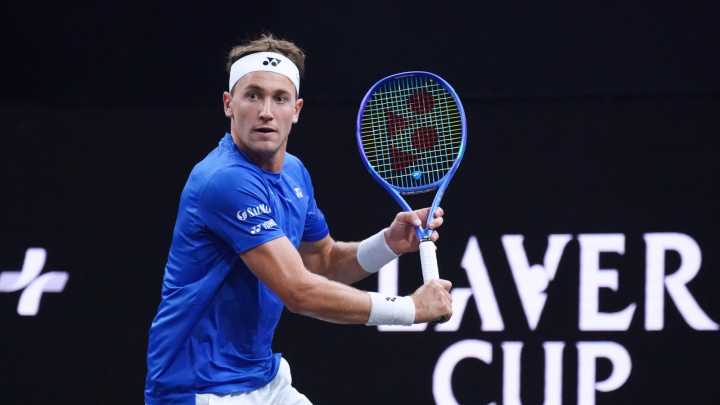 Watch: Casper Ruud Smashes Incredible Behind-the-Back Shot Against Aleksandar Vukic in Tokyo