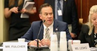 Fulcher answers questions during telephone town hall