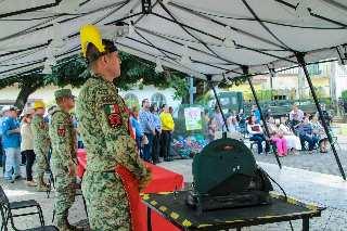 Destruyen armas entregadas en jornada de desarme en Santa María del Oro