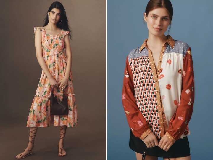 Save an extra 50% on Anthropologie sale styles