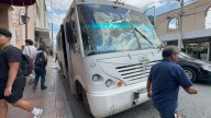 Adulto mayor sufre herida en la cabeza tras ser golpeado por ruta urbana