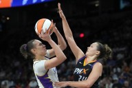 Sparks eliminated from playoff race despite victory over Mercury
