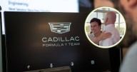 Video: Checo ya está en Cadillac, la primera visita del piloto que reventó internet