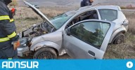 21:04 Brutal accidente sobre la ruta 40: una policía volcó y fue asistida por bomberos