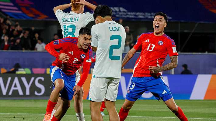 Chile logró un triunfo en los descuentos ante Nueva Zelanda en su debut en el Mundial Sub 20