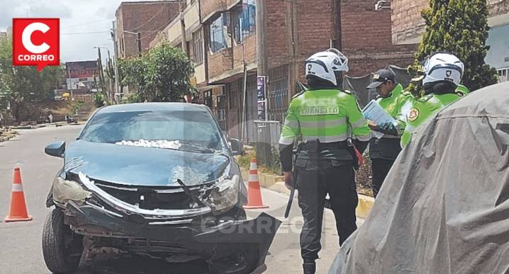 Huancayo: Con cinco puñaladas conduce auto para ir al hospital y muere tras chocar