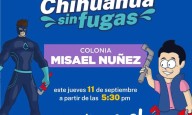 Chihuahua Sin Fugas atendió a vecinos de la colonia Misael Núñez