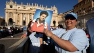 León XIV dice que "todos estamos llamados a ser santos" durante canonización de Carlo Acutis y Pier Giorgio Frassati