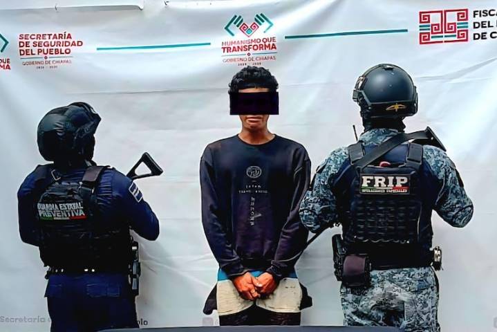 Pescan a sujeto con 20 dosis de cristal en Tapachula