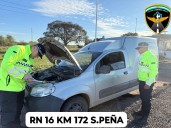SÁENZ PEÑA: Circulaba En Un Vehículo Robado Y Lo Detuvo Caminera