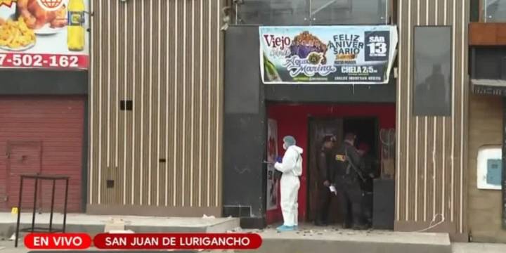 Nuevo atentado en SJL: Hombre dispara 10 veces contra discoteca y provoca muerte de dos personas