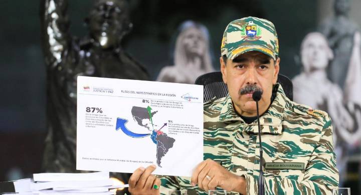 Se sienten amenazados: Gobierno de Venezuela tilda de irracional el despliegue de aviones de EE. UU.