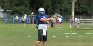 Ben Milliken wrapping up a four-year run with the SCS Blazers