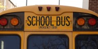One injured in two-vehicle crash involving school bus, dispatchers say