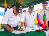Colombia y Venezuela firman memorando de zona binacional en Amazonía