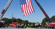 PHOTOS: Fallen DeKalb firefighter honored with processional through metro Atlanta
