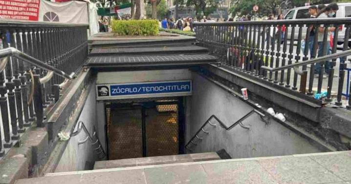 Cierran estación Zócalo del Metro: ¡Toma previsiones!