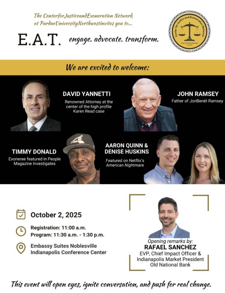 Purdue University to host E.A.T. – Engage. Advocate. Transform.