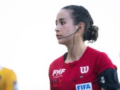 Katia Itzel García, la única mujer árbitra principal en el Mundial Sub