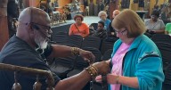 White Woman’s “Dramatic” Reaction To Being Shackled During African