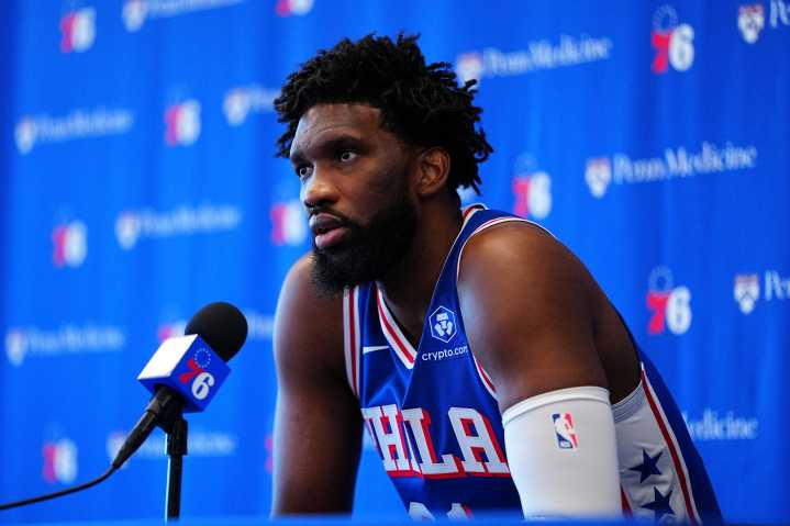 The Athletic: Sixers' Joel Embiid is practicing but not rushing a return