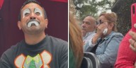 Luis Fernando Peña ofrece una obra gratuita y conmueve