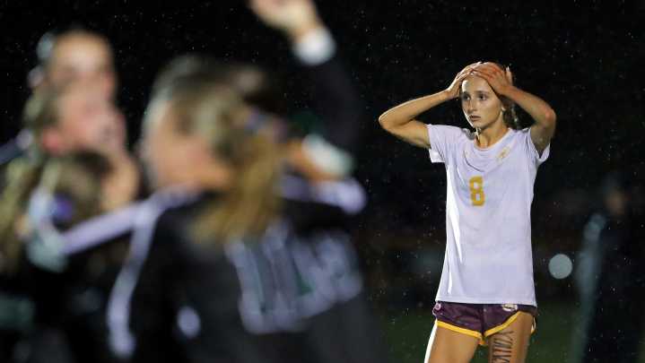 Walsh Jesuit vs. Strongsville girls soccer photos.