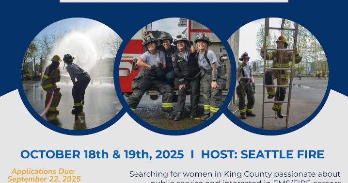 King County Women: spend a weekend exploring a career in Fire and EMS
