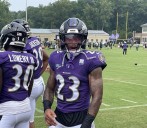 Alexander practices, but two offensive standouts remain sidelined for Ravens as opener nears