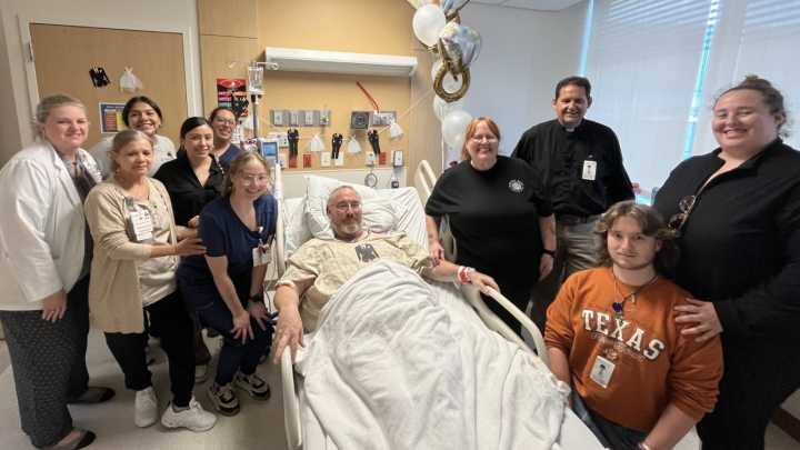 San Antonio couple marries in hospital room ahead of open