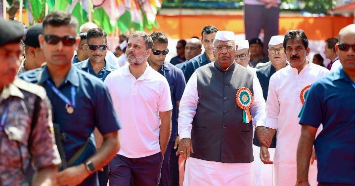 CWC meet: BJP has 'mentally retired' Nitish Kumar, says Kharge
