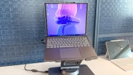 Lenovo just unveiled a concept that combines a laptop stand with a USB dock