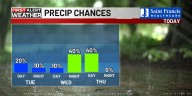 First Alert: Tracking slight rain chances Wednesday night