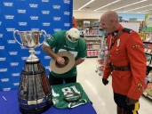 'Leave it here': Grey Cup visits Regina before the Labour Day Classic