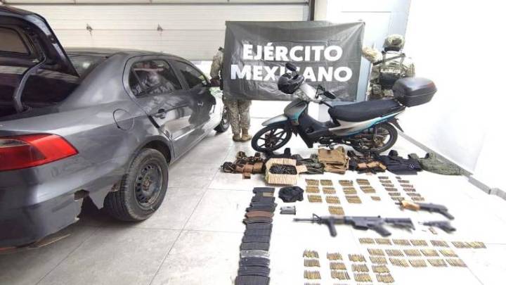 Operativos en Culiacán dejan 22 detenidos y arsenal asegurado
