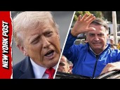 Trump Astonished by Former Brazil President Jair Bolsonaro’s Conviction