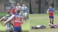 Local Adelaide footballer Brandon Rigney banned for life after sickening hit behind play