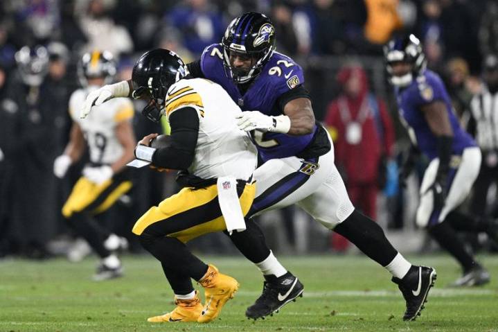 Ravens star DT Nnamdi Madubuike (neck) ruled out vs. Lions