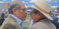 Congresista Héctor Valer escupió a periodista que le increpó por su actitud con fallecidos durante las protestas