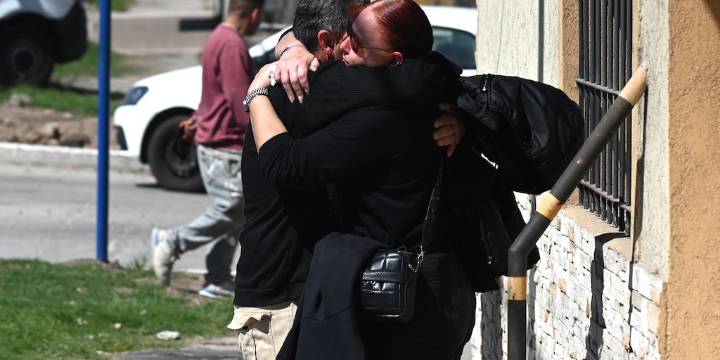 “La justicia tiene que ser para las tres”: así fue la despedida de la familia de las víctimas del triple crimen