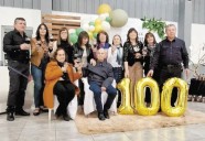 Cumplió 100 años: una historia forjada por el trabajo y  los valores