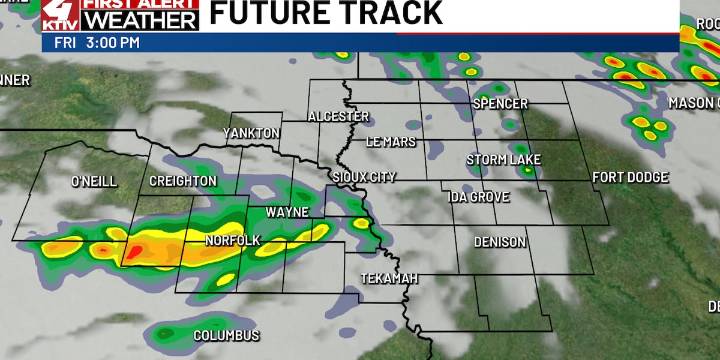 Sporadic shower chances continue through the weekend