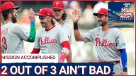MLB GAME NIGHT: Ranger Suarez and the Bullpen combined to shutout the Brewers in helping the Phillies take 2 of 3 in Milwaukee.