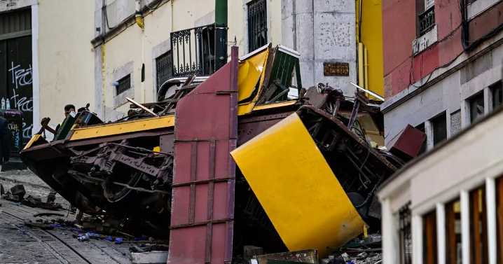 Three Brits among Lisbon tram crash victims as 16 people killed in derailment