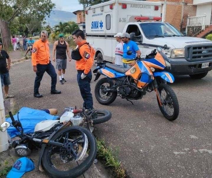 Falleció motorizado tras chocar contra una pared en Altos de Paramillo