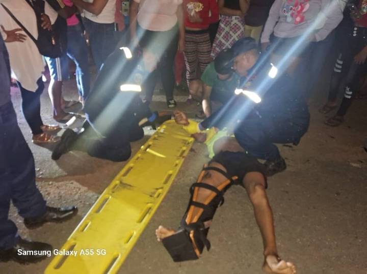 Dos accidentes de motorizados dejan tres menores de edad heridos